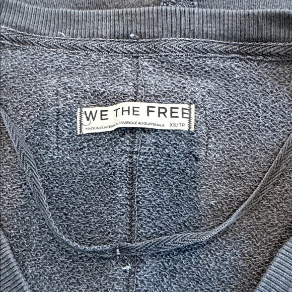 We The Free Charcoal V-Neck Sweater - Picture 2 of 10